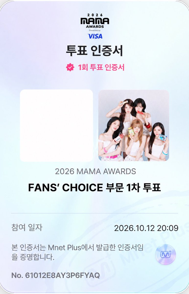 fromis_0412's tweet photo. #2026MAMAVOTE #fromis_9 https://t.co/YiCrpB4Q7I