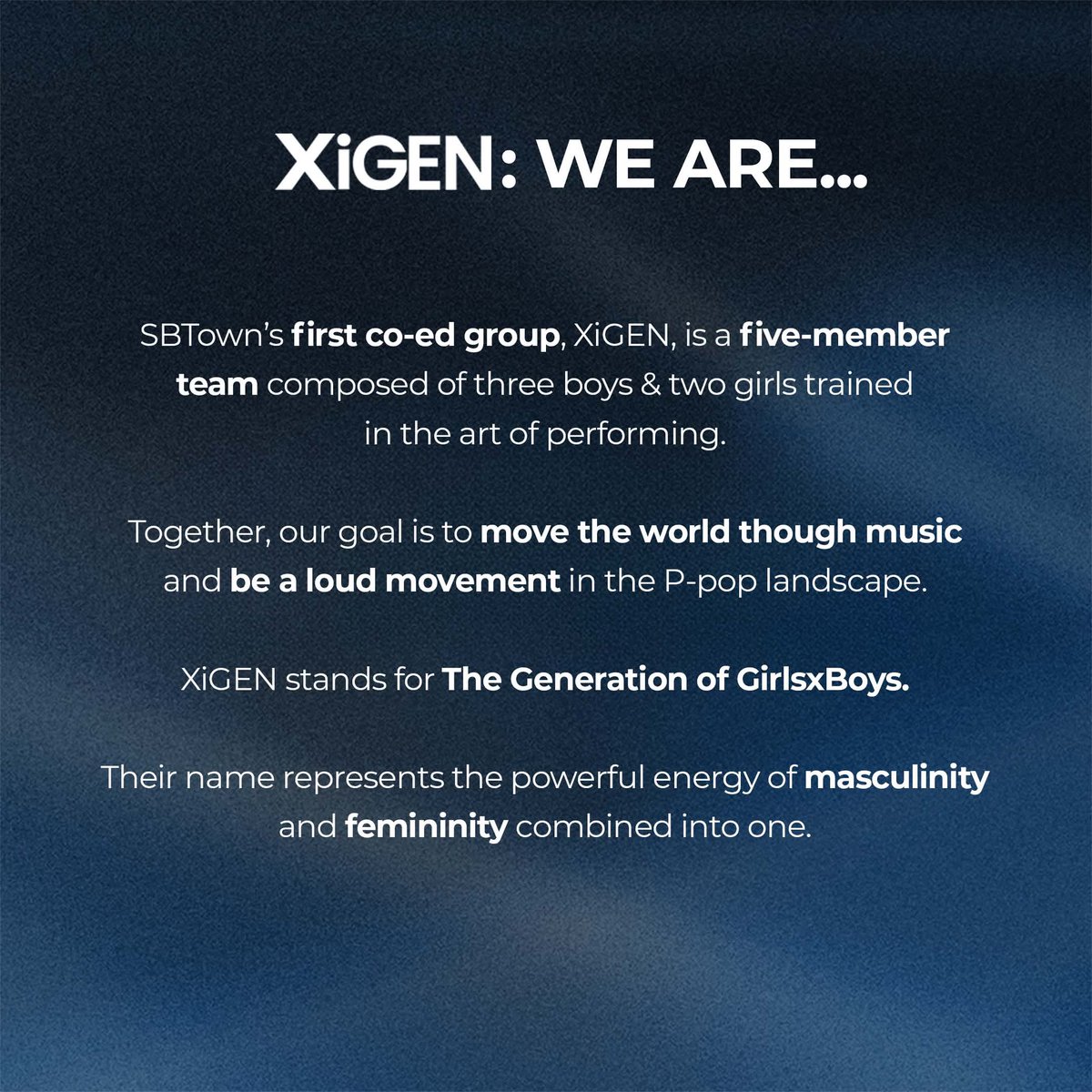 xigenofficial's tweet photo. 🔊 Turn up the xiren! We are XiGEN!
Xplain & Deco-ed: The Xi Generation ✗•
Listen and look here 👇
#SBTown #XiGEN #COED #PPOP https://t.co/7hSzDemePG