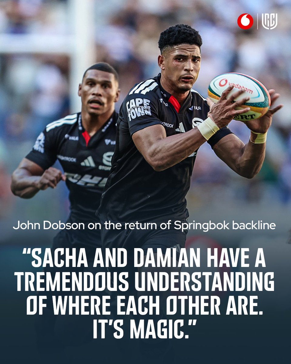 URCOfficial_RSA's tweet photo. Link Up 🔗
Sacha Feinberg-Mngomezulu 🤝 Damian Willemse
@Vodacom #URC | #STOvSHA https://t.co/tyxNKASxde