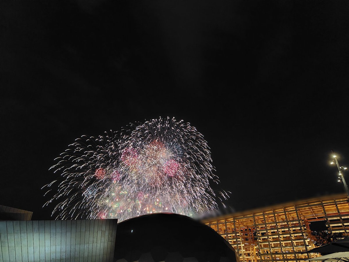 NEOSENBA1's tweet photo. 【🎇🎆万博花火①】
1年前の今日
#大阪・関西万博 https://t.co/tZBp9G8X2z