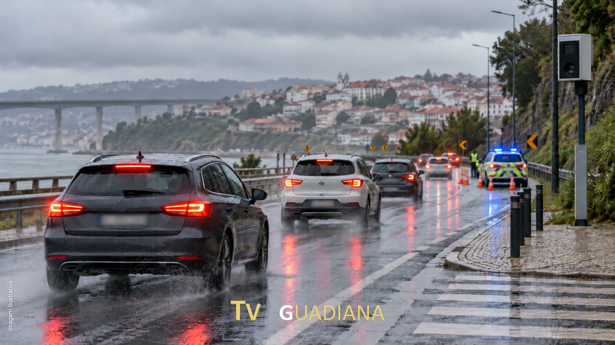 TVguadiana's tweet photo. De 13 a 19 de outubro, ANSR, GNR e PSP promovem cinco ações conjuntas na campanha «Viaje sem Pressa». A velocidade deve adequar-se às condições da estrada, mesmo dentro do limite legal. #SegurançaRodoviária #ANSR #GNR #PSP
https://t.co/CpoyLCMT9h https://t.co/2bmz4UAk1n