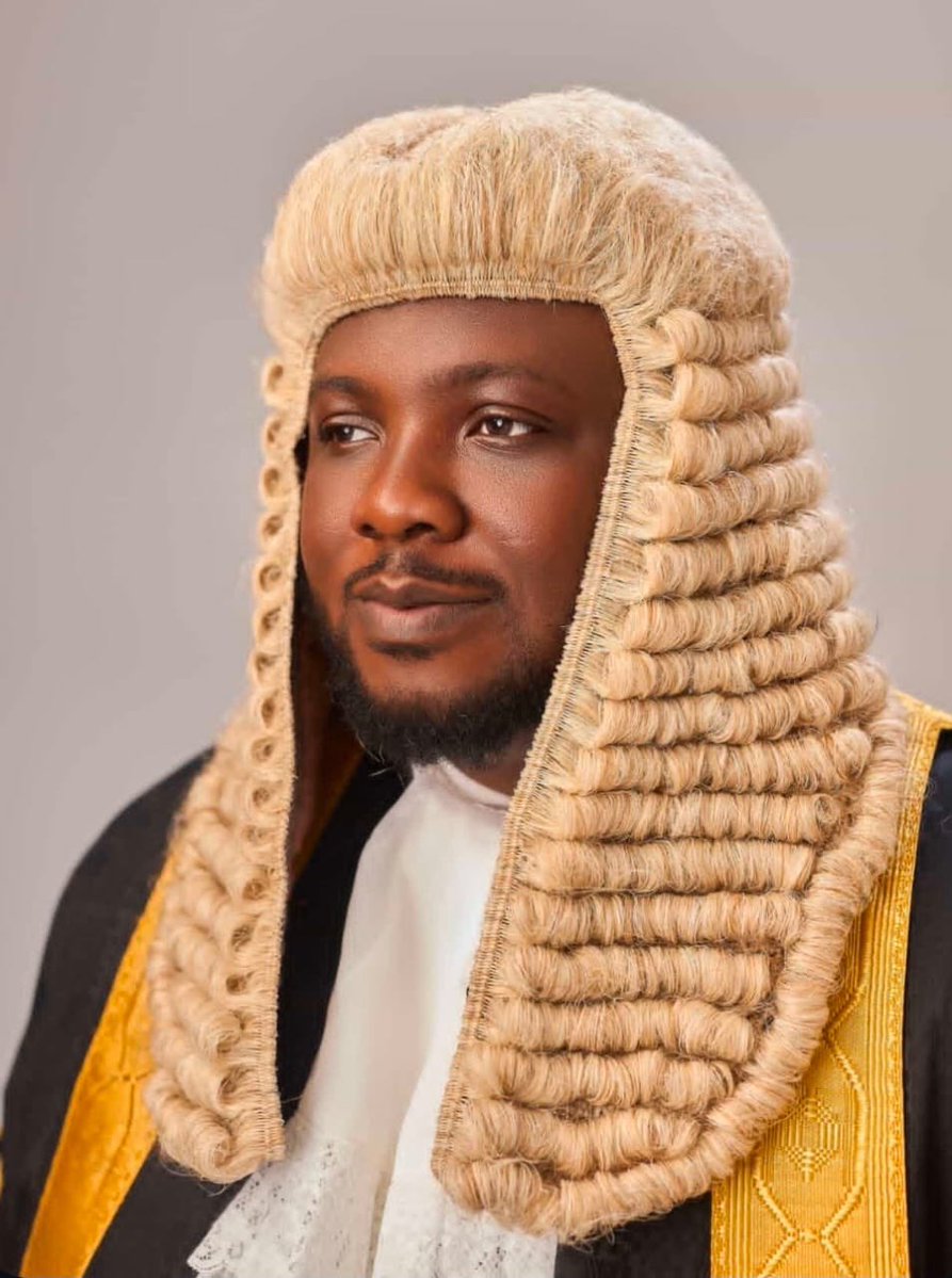 AO1379's tweet photo. So glad to see a lot of my people take the silk today. Wale Fapohunda, Gbenga Ajala, Soibi Ovia, Jide Salami, Yinka Ajenifuja; and especially my egbon, the Ekiti State Solicitor-General, Gbemiga Adaramola. Congratulations! https://t.co/liCnV81M24