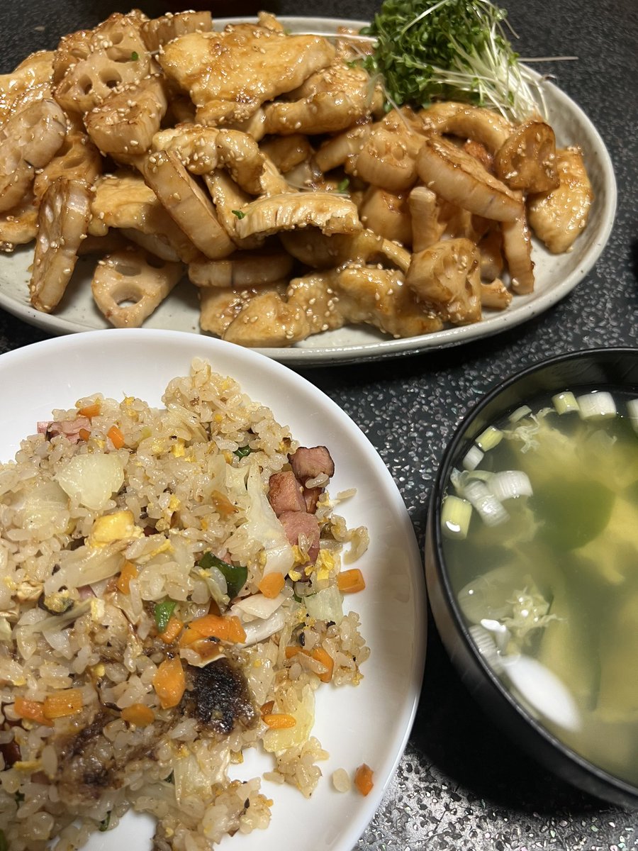 tao210601's tweet photo. 夕飯！ごち！ https://t.co/0XsLcoGYZw