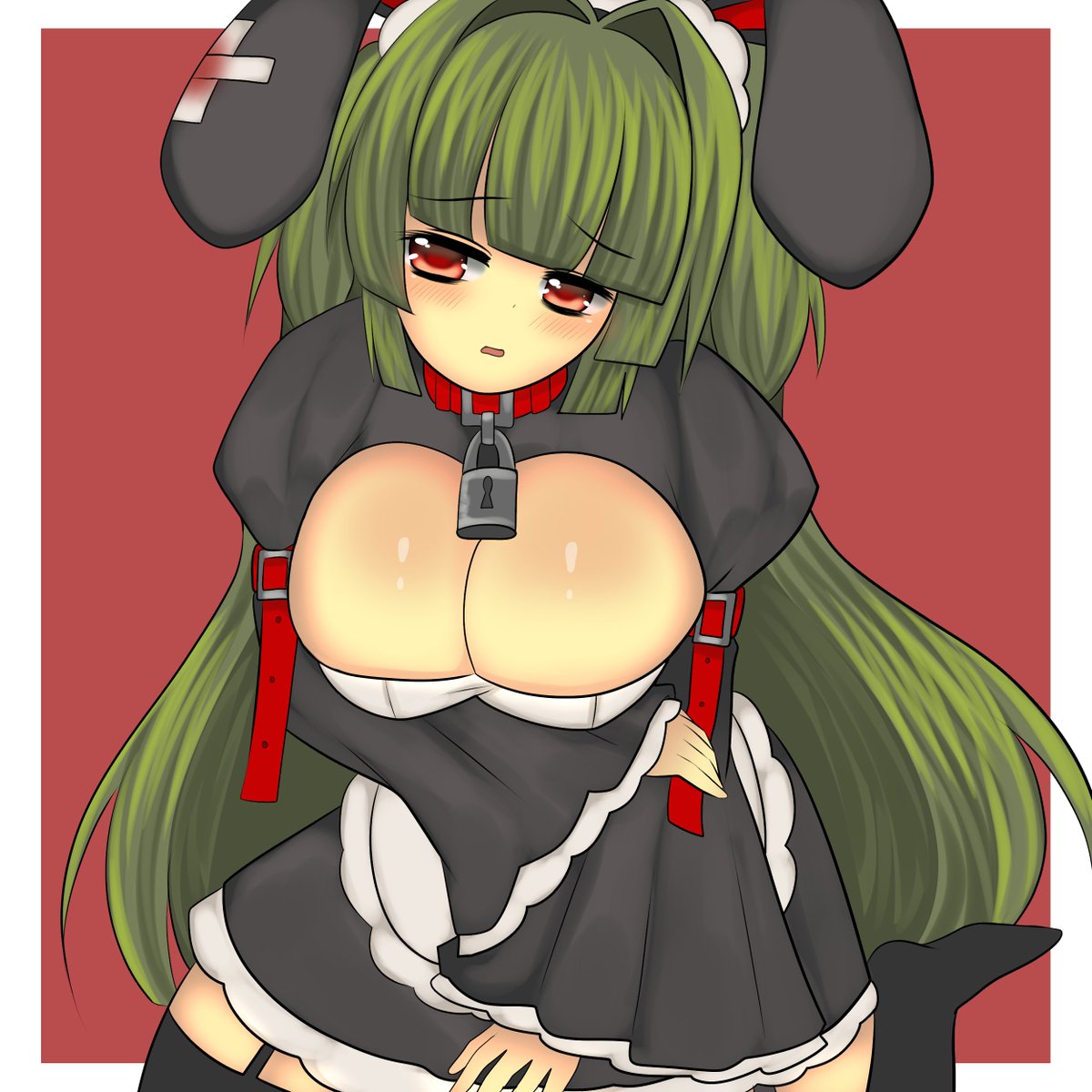 NamanikuRuby's tweet photo. Hello, and welcome home! My name is Ruby!  I am a maid. I like to make art. It's nice to meet you!❤️ 

🔞nsfw, eroguro, dark themes, horror warning 

♥️More Info ⤵ https://t.co/zNWqezmYUM