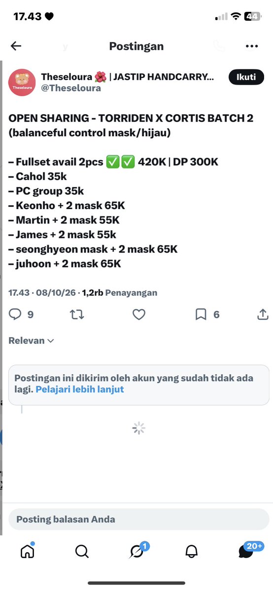 lvmerk's tweet photo. 📢 HELP RT PLEASE 📢

‼️SCAMMER TORRIDEN CORTIS X TAIWAN ‼️ 

COER PLEASE BE AWARE OF THIS PERSON:
@Theseloura / @Theseloura_ / MARLINA BUDIARTI / MUHAMMAD REZA ALDIANSAH

kronologinya dibawahhh😞 https://t.co/9QFHRKh7QX