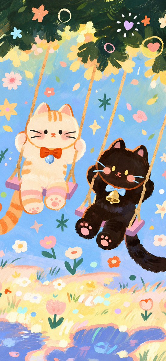 Paperoidd's tweet photo. Playful Cats
High res link in bio https://t.co/DHEcX2FayJ
