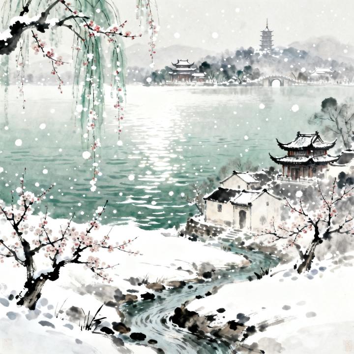 jpzhong18's tweet photo. 岁末冬夜步清黄景仁韵

山寺疏钟到耳轻，馀音虚枕梦分明。
雪迷阡陌云投迹，寒入楼台月近情。
梅色初红花影散，风华犹在鬓丝成。
拳拳此意谁堪语，七寸毛锥作剑声。

2025.1.3 https://t.co/sH1T36mXYt
