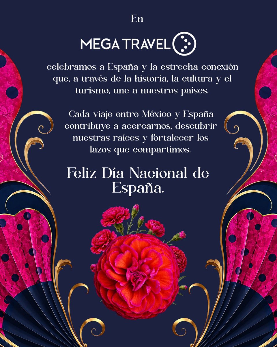 eyilmaz_mx's tweet photo. ¡Hoy celebramos la "Fiesta Nacional de España" 🇪🇸!
Mega Travel estuvo presente con un stand en la recepción organizada por @EmbEspMex promocionando viajes a #España 🇪🇸.

@MegaTravel_MX #VivaEspaña 🇪🇸 https://t.co/JsZY0q5u8Q