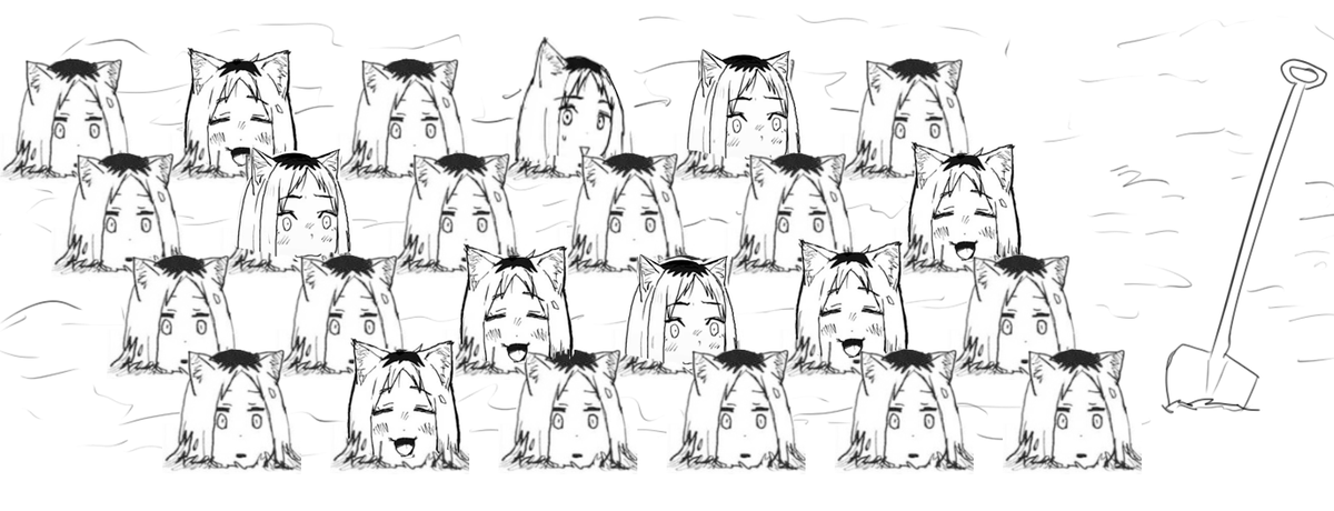 AaPi_3's tweet photo. Can someone help take care of my Yaku field? It's very simple. Just hug the ones that look confused from time to time, pet the ones that look happy, feed pudding to the ones that are expectant, and let me know if you see any missing ear.

#ヤクねこ #ヤニねこ https://t.co/EVjp7OZ9cW