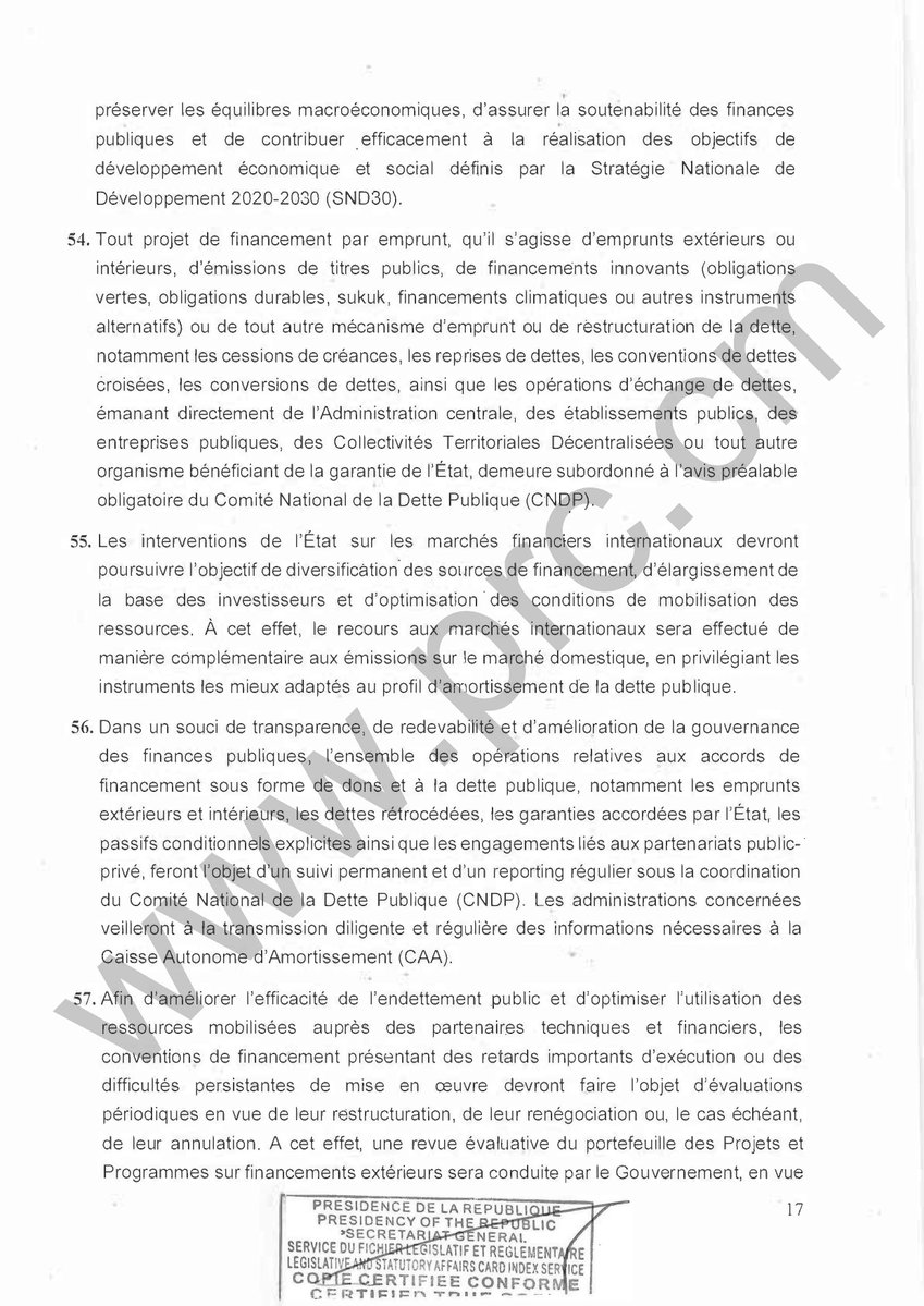 PR_Paul_BIYA's tweet photo. Circulaire relative à la préparation du budget de l’Etat au titre de l’exercice 2027

#PaulBiya
#Cameroun
5/6 https://t.co/nFGEbXCAlJ