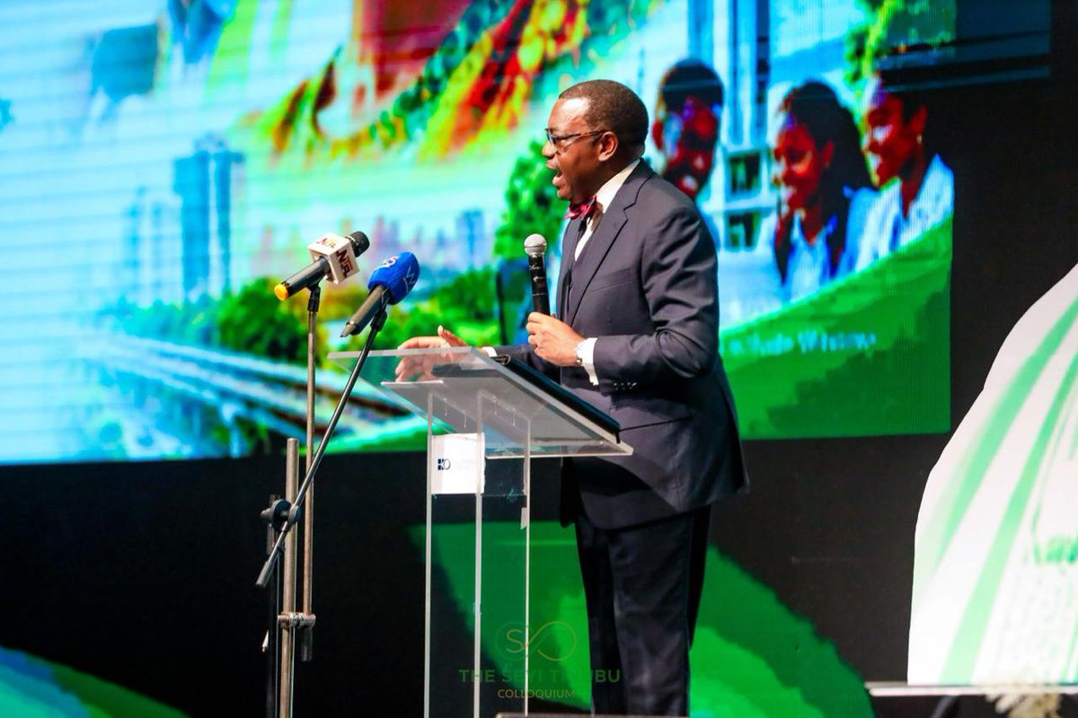 TheSTColloquium's tweet photo. Numbers alone will not bring prosperity; capability does. -  Dr. Akinwunmi .A. Adesina - Former President, African development Bank Group 

#TheSeyiTinubuColloquium https://t.co/qydy743Klr