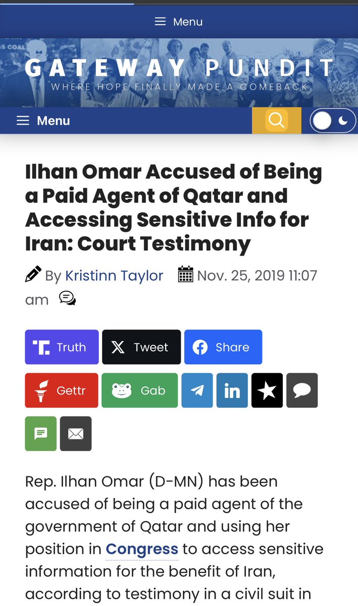 intheMatrixxx's tweet photo. Pesky Q proof Developing. 

Q drop 3634 (Nov 25, 2019):

OMAR paid [F] agent. 

“IF KNOWN - WILL THERE BE JUSTICE?
It’s only a matter of time.”

HSI executed a search warrant at Ilhan Omar’s DC residence ~6:00 a.m. this morning as part of a federal criminal investigation into her immigration paperwork.

How do you remove a liability?

Six o’clock can be dangerous.

It’s only a matter of time.