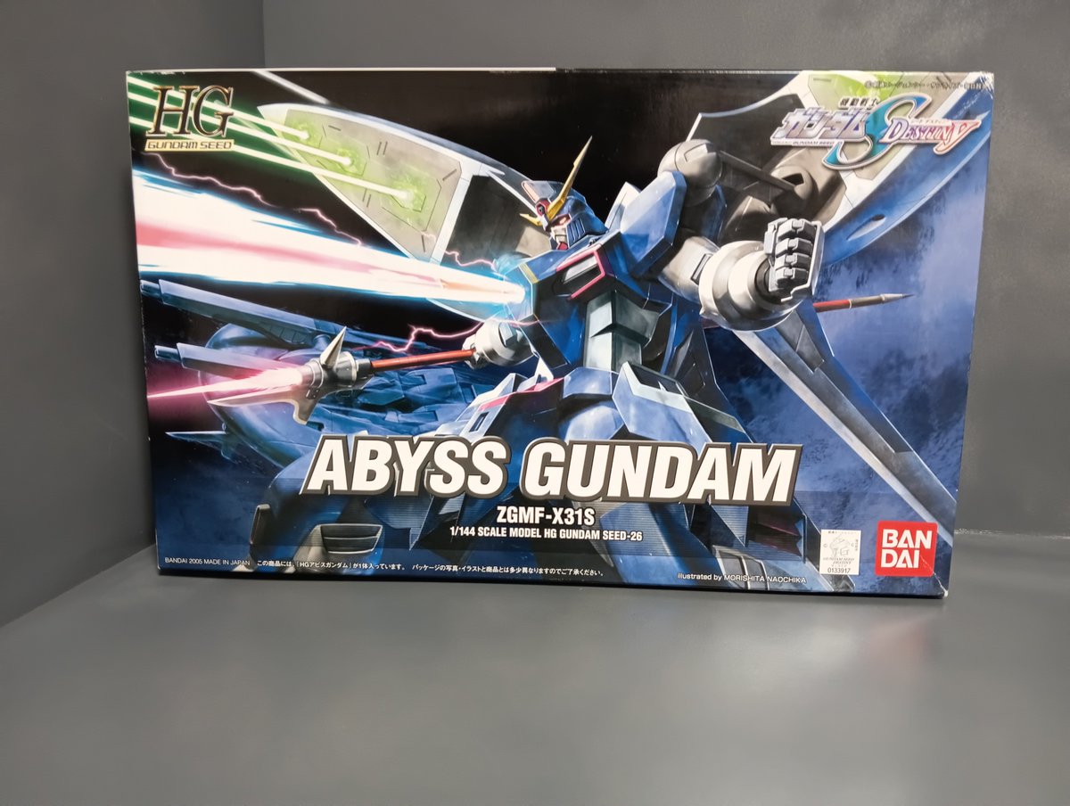 Taikijp2's tweet photo. 次は #HG アビスガンダムを
値上げ後の定価より安かったので購入しました
当時の���ガキが入っており驚きました
今では貴重な同梱品ですね
#ガンプラ
#機動戦士ガンダムSEEDDESTINY https://t.co/AXgxSsz23S
