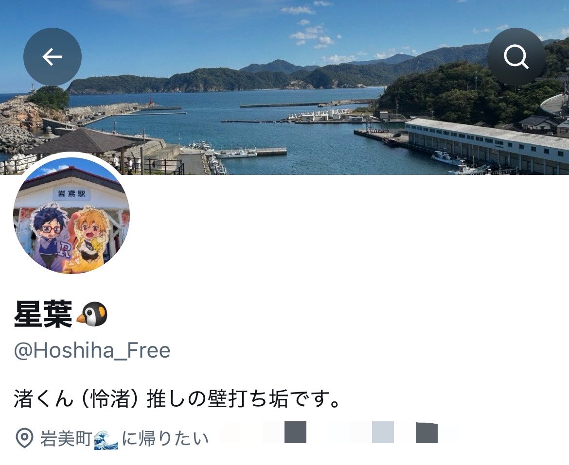 Hoshiha_Free's tweet photo. 変えてみた✨ https://t.co/4J0VZcNG94
