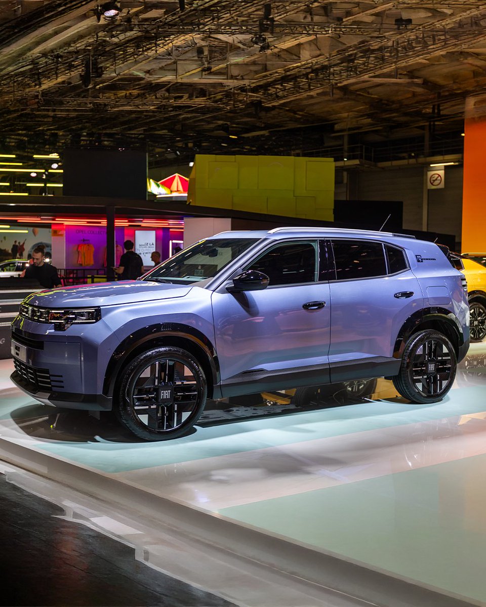 fiat's tweet photo. More than a piazza, a place to meet.
From the all-new Grizzly and Grizzly Fastback to the Multiplina and Multiplay concept cars, discover FIAT's range and latest creations at the 2026 Paris Motor Show.
Visit us at Pavilion 4, from 13-18 October. https://t.co/0AnanSWirD