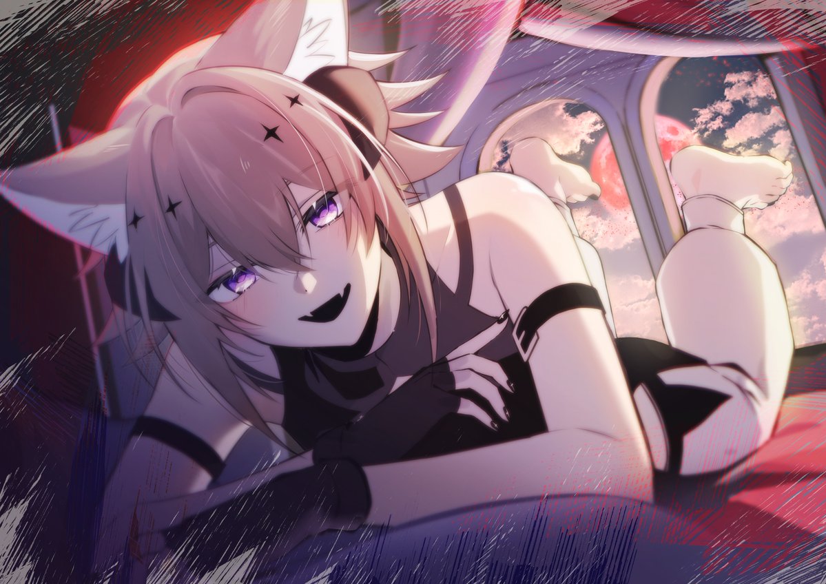 kanna33388's tweet photo. 作品タイトル「おやすみ…♡」
名前：かんな
描いたキャラクター：リンフェイRE
一言：リンフェイくんはいいぞ 
#SASIKIZUイラコン https://t.co/CvMVZMZS8f