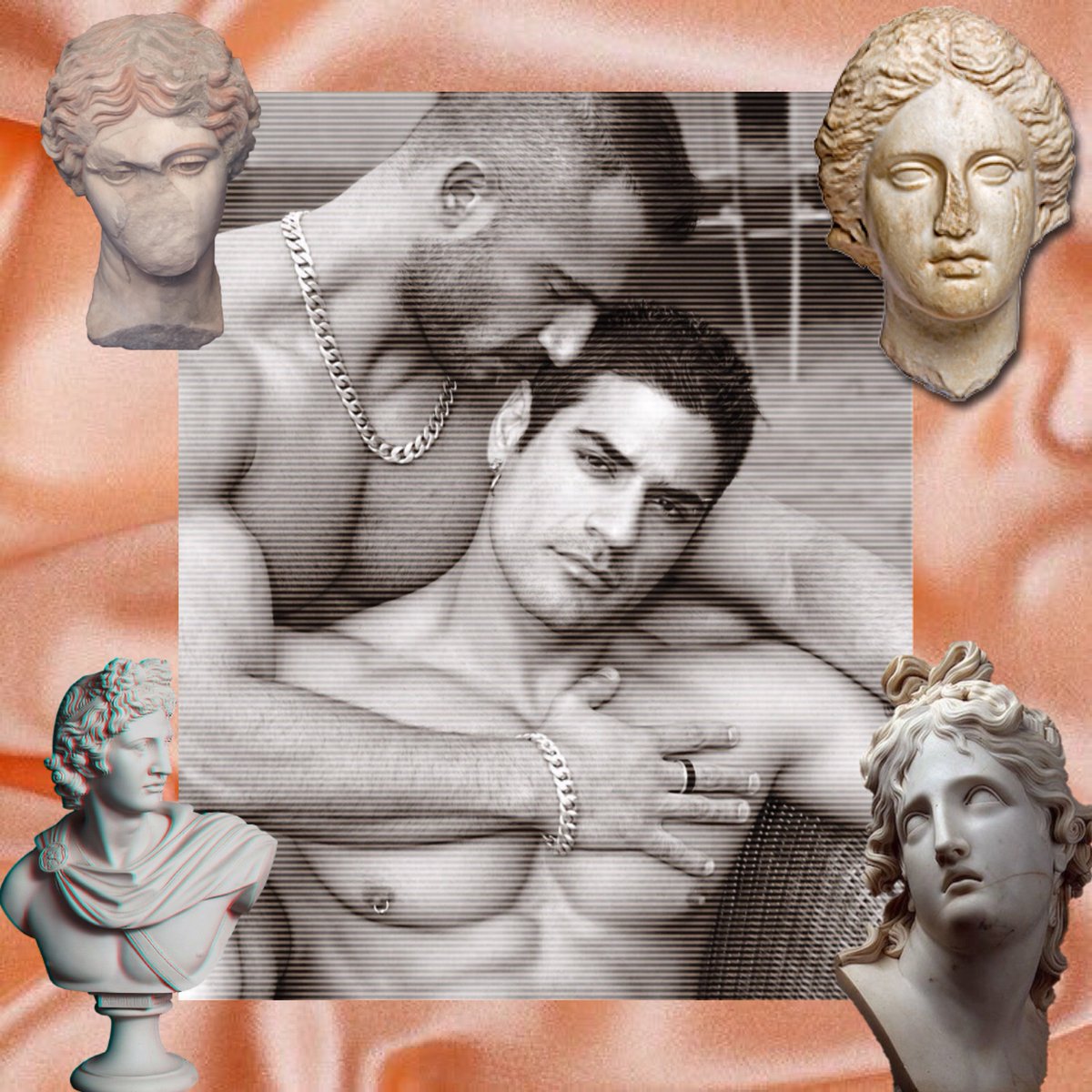 DestroyMeDaddy's tweet photo. Love Is Love https://t.co/ieVmXyNsdt #DanielMarvin #Vaporwave #RedBubble #Shop #GayArt #PedroAndreas https://t.co/GyPivsVYIQ