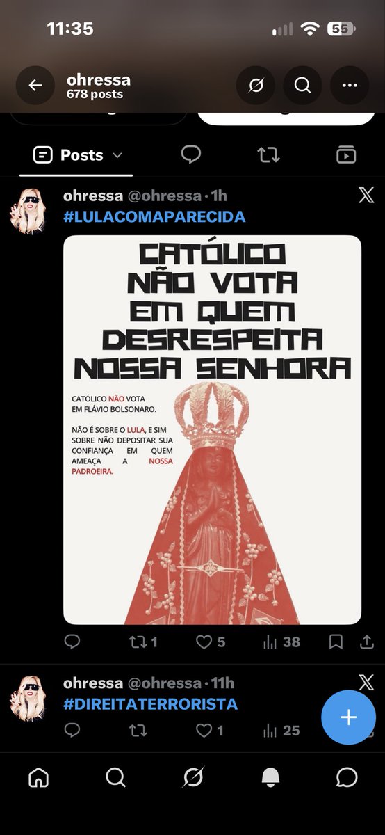 SoldierdeDi's tweet photo. @ohressa Já postou sua fake News hoje ? https://t.co/MNJOdK3jSw