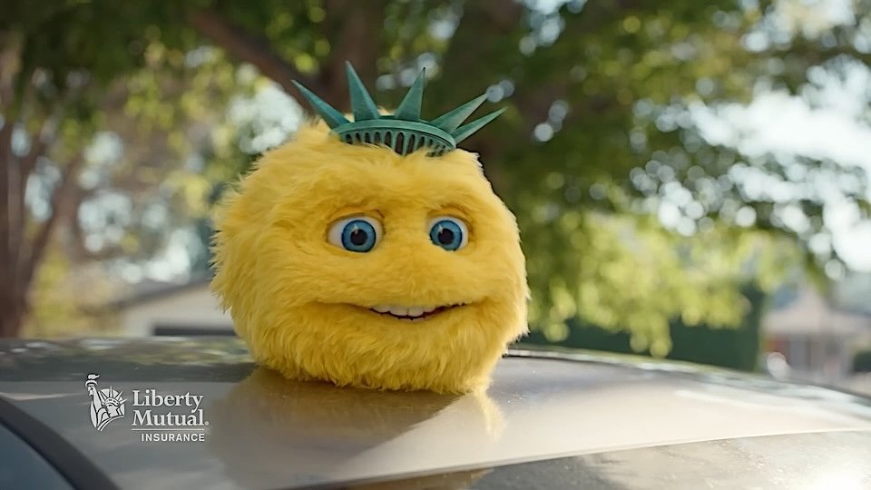 TyreeseLearmond's tweet photo. John Oliver devoted the closing segment of "Last Week Tonight" on Sunday to Liberty Biberty, the Liberty Mutual mascot. He urged viewers to flood social media with thirst art of the mascot. He wants Liberty Mutual to retire the character. He trended with 4,000 posts on Threads by Monday morning.