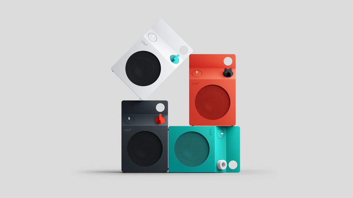 stufflistings's tweet photo. I'm a fan of such products.

I don't know how good these will sound, but the CMF Speaker S and Speaker M have my absolute attention 😍 

Can't wait to have one em in my setup. https://t.co/Pi00fpwIVd