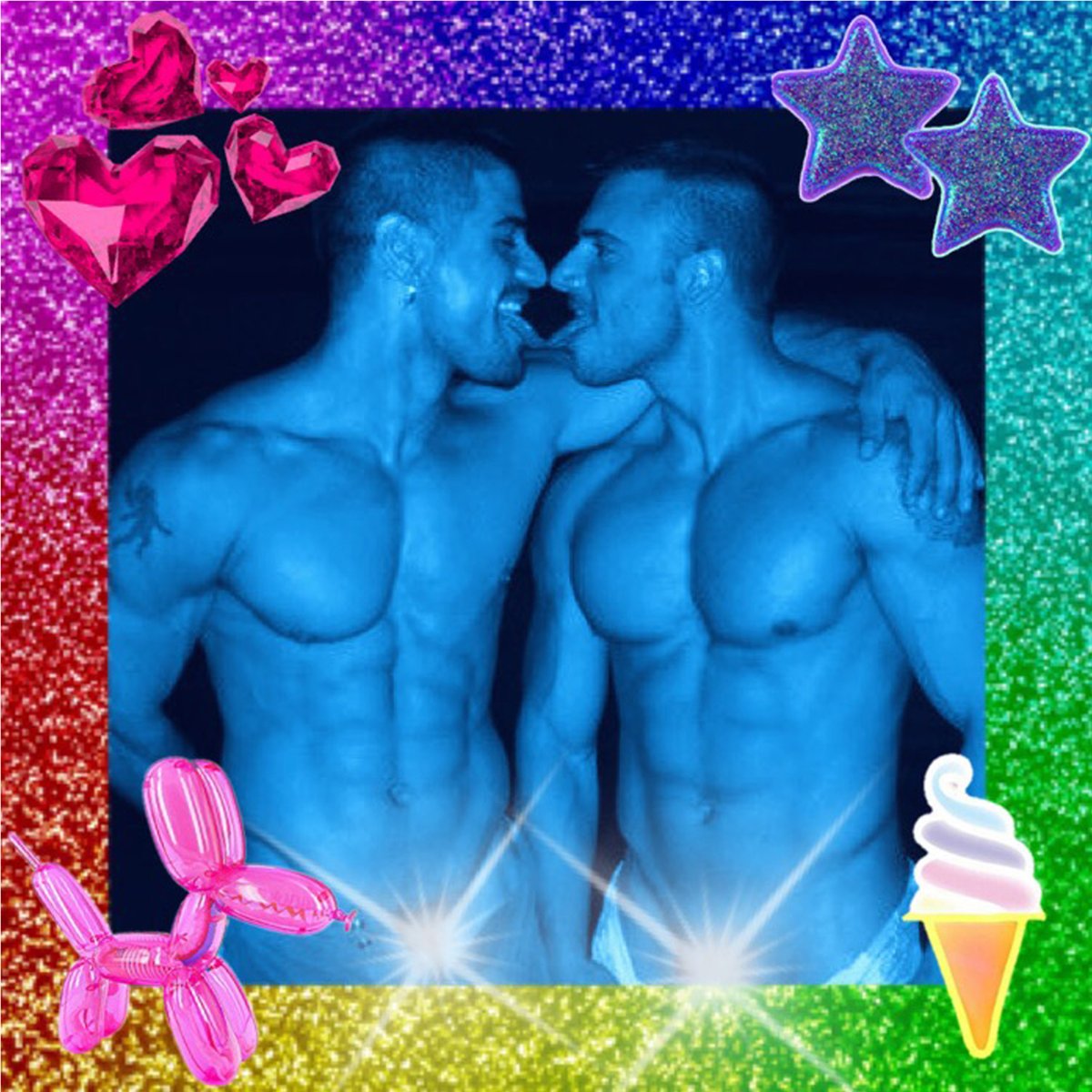 DestroyMeDaddy's tweet photo. Daniel Marvin And Pedro Andreas https://t.co/ZkNoVPh78M #DanielMarvin #Vaporwave #RedBubble #Shop #GayArt #PedroAndreas https://t.co/TRZMtYDUst