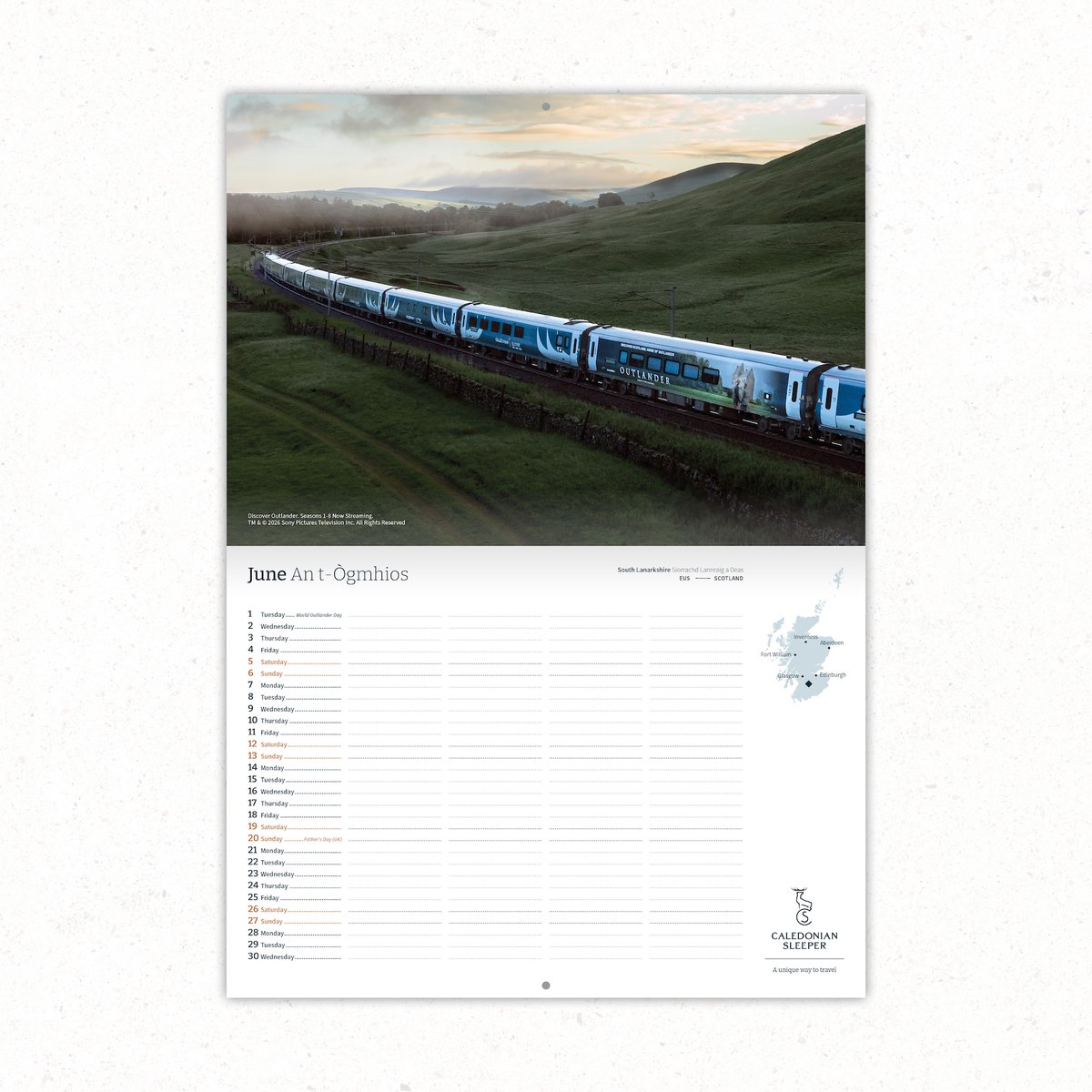 CalSleeper's tweet photo. Introducing our new Christmas range, bringing a little Caledonian Sleeper magic to the festive season! 🎄

From our brand-new Christmas 2026 jumper, complete with a matching bobble hat, to our first-ever 2027 Sleeper calendar, there’s something for every railway enthusiast. 🚂

Our jumper is packed with railway-inspired details to discover, and sales will help support our charity partner, @RailwayChildren

Plus, our much-loved hand-painted tartan baubles are back, ready to add a touch of Sleeper style to your Christmas tree. ✨

Discover the range and find your new festive favourite! 🎁
https://t.co/01rEICAfZo