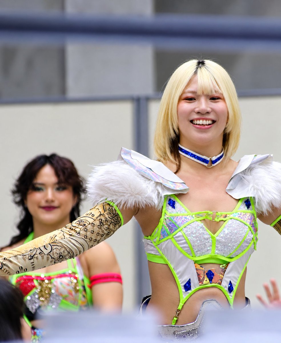 zarOY2wt8A94788's tweet photo. 2026.10.12 #STARDOM
山梨・アイメッセ山梨大会
〘光と力の戦士達✨wing★gori〙
#羽南 #飯田沙耶 #winggori #STARS
#飯田組 https://t.co/fWQbOrjGaX