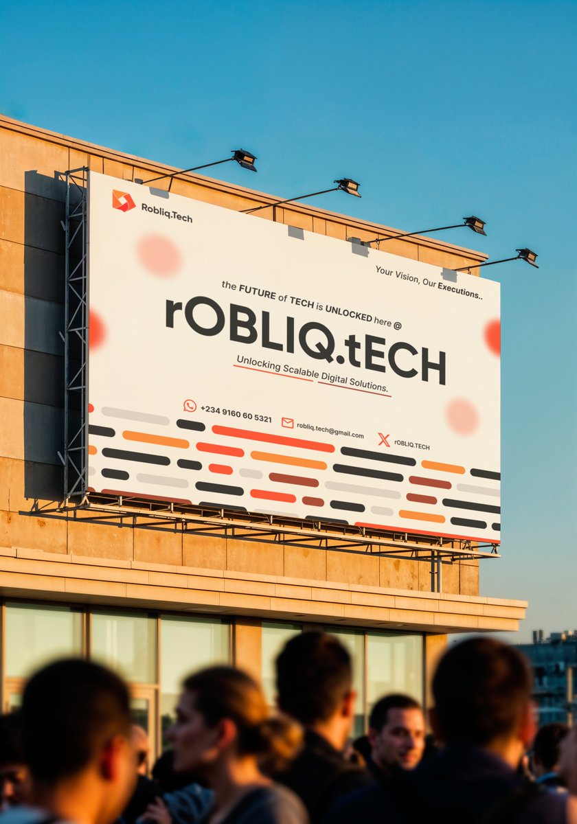 rOBLIQtECH's tweet photo. Your Vision, Our Executions 🔥🚀🚀

#designer #WebDev #Technology https://t.co/1sSseU53B5