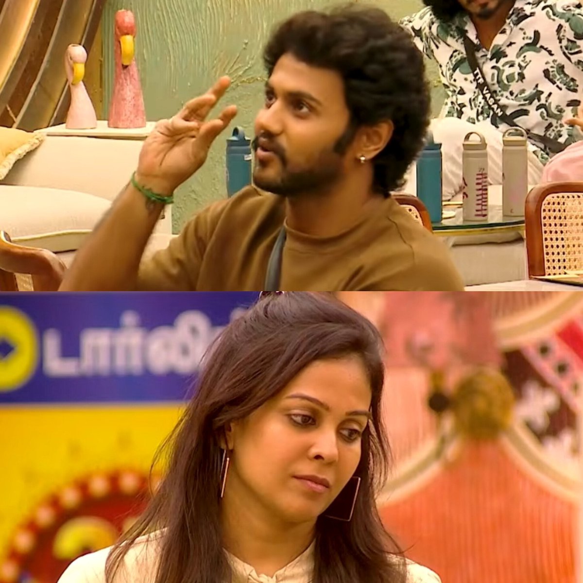 _bbashik_'s tweet photo. Avinash : Game-la aggressive-ah vilayaadunadhu naanum Jason-um dhaan, appo yen enna mattum nominate panneenga?”💯👏
#BiggbossTamil10 #Avinash https://t.co/ynO2nYPoR0