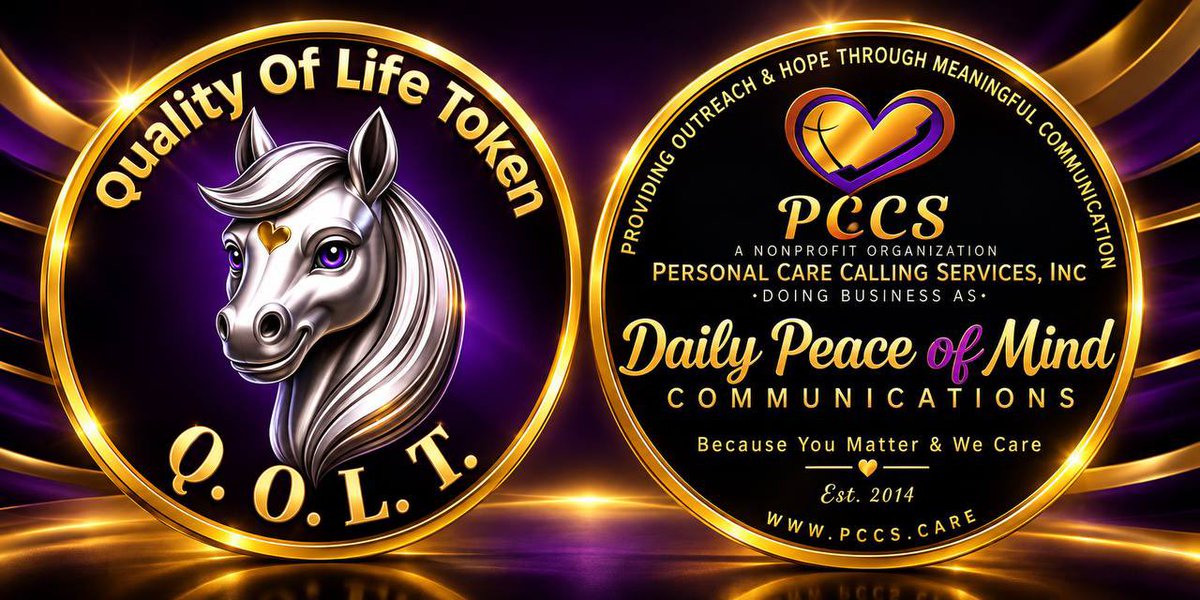 alfredtimmy1's tweet photo. Not a meme. PCCS has been doing daily check-in calls for isolated seniors, veterans, and disabled adults since 2014. $QOLT is the token they built later to help fund that work (25% charitable reserve). Mission first. Token second.
  When someone stops answering, PCCS has an escalation protocol. They’ve already used it to find people who went silent. That’s the actual utility behind $QOLT. Hold for the mission. #QOLT