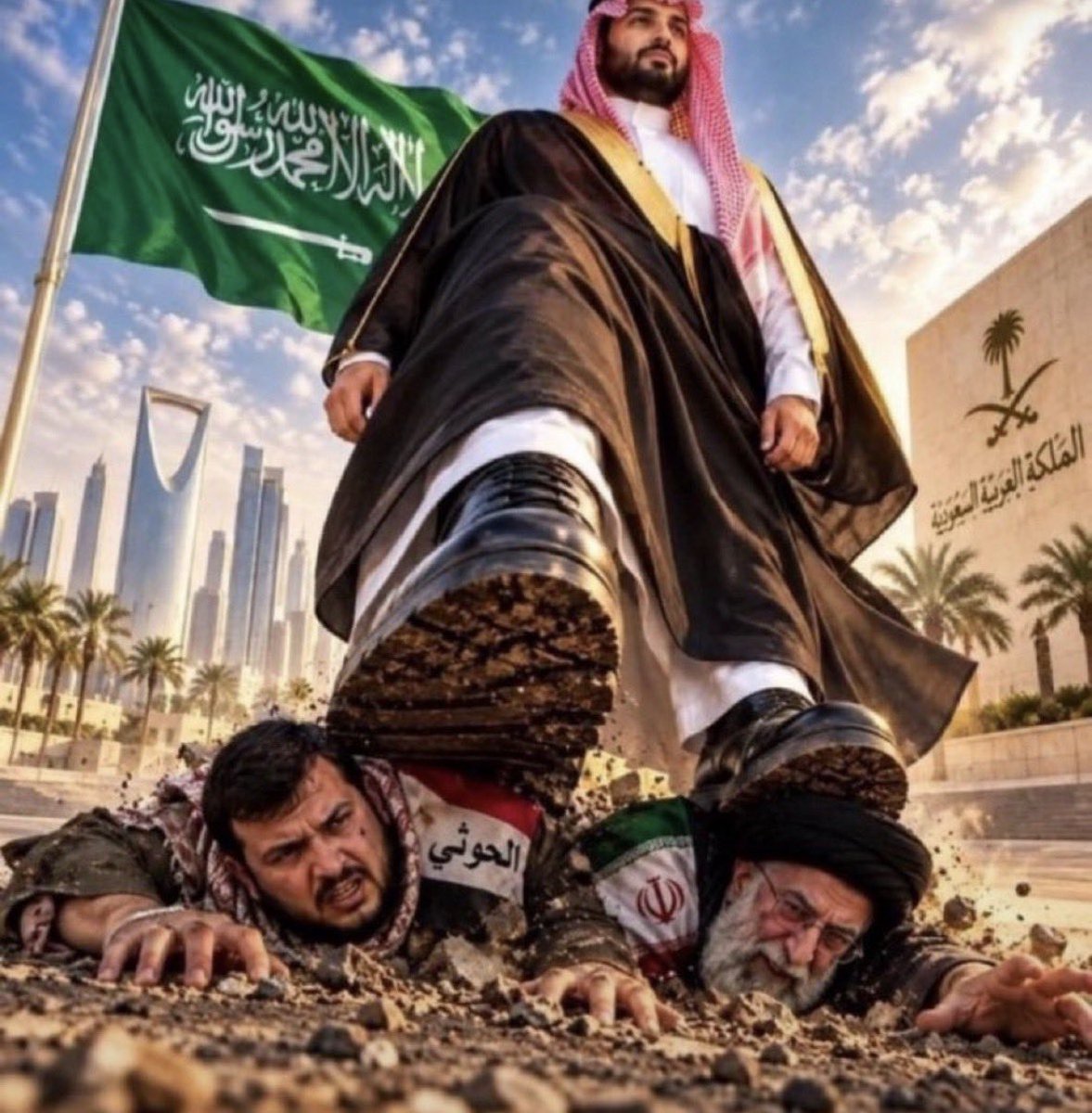 n1k8i's tweet photo. @SaudiNews50 واسمع ياحوثي ياجبان https://t.co/IH9czj0N3n