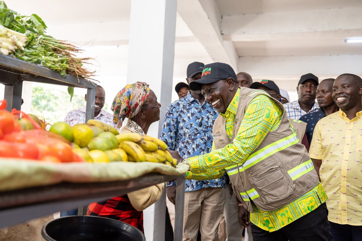 RadioIngo's tweet photo. *Photos*

President William Ruto during the Commissioning of Maraba Modern Market, Tinderet, Nandi County.

^DA #IngoFM https://t.co/EqcuXMOmVW