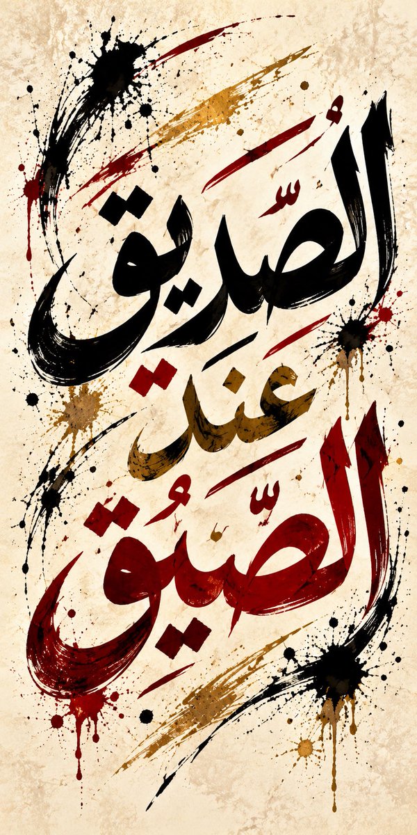 SULTAN__22__'s tweet photo. 🔥🖋️ فنّ الخط العربي… الآن بين يديك!

من العبارة إلى لوحة فنية تنبض بالحبر والإبداع! 🎨
حوّل أمثالك وحِكمك إلى لوحات خط عربي مذهلة، بلا رسومات… الكلمة هي بطلة اللوحة! 🤯🔥

🔴 الكود بين يديك:

/ARABICINKMOTIONNOART [الحق أحق أن يُتّبع] — 9:18

انسخ الكود، غيّر العبارة، وأطلق إبداعك! 🚀
جرّبه وورّونا روائعكم 👇

#الخط_العربي #فن_عربي #خط_عربي #فن #تصميم #تصميم_جرافيك #ذكاء_اصطناعي #فن_الذكاء_الاصطناعي #AIArt #ArabicCalligraphy #Calligraphy #DigitalArt #NanoBanana #GeminiAI #CreativeDesign #Art #Trending #Viral #Explore #BreakingNews #WorldNews #News #العاجل #أخبار #السعودية #الكويت #الإمارات #قطر #البحرين #عمان #الرياضة #كرة_القدم #دوري_روشن #الهلال #النصر #الاتحاد #الأهلي #FIFA #Football #Sports #DonaldTrump #Trump #BBCNews #AlJazeera #Reuters