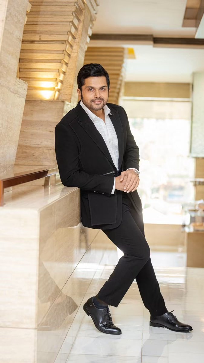 Santhosh_AIKFC's tweet photo. Rare Clicks of the Ever Stylish @Karthi_Offl❤

#Karthi stands as one of the most versatile and celebrated performers in Tamil cinema. From his remarkable debut in Paruthiveeran to delivering unforgettable performances in Aayirathil Oruvan, Paiyaa, Madras, Theeran Adhigaaram Ondru, Kaithi, Ponniyin Selvan, and Sardar, he has consistently redefined himself with diverse roles and powerful storytelling.

Known for his natural acting, effortless charm, intense screen presence, and ability to excel across genres, #Karthi has carved a unique identity in Indian cinema. A performer who brings authenticity to every character and continues to win hearts across generations.

#Karthi #Kollywood #Photoshoot #Candid #Photography