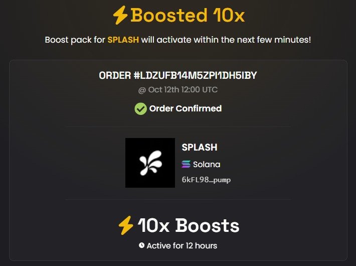 SplashExec's tweet photo. 10x boosted $SPLASH https://t.co/8I1f5o9as6