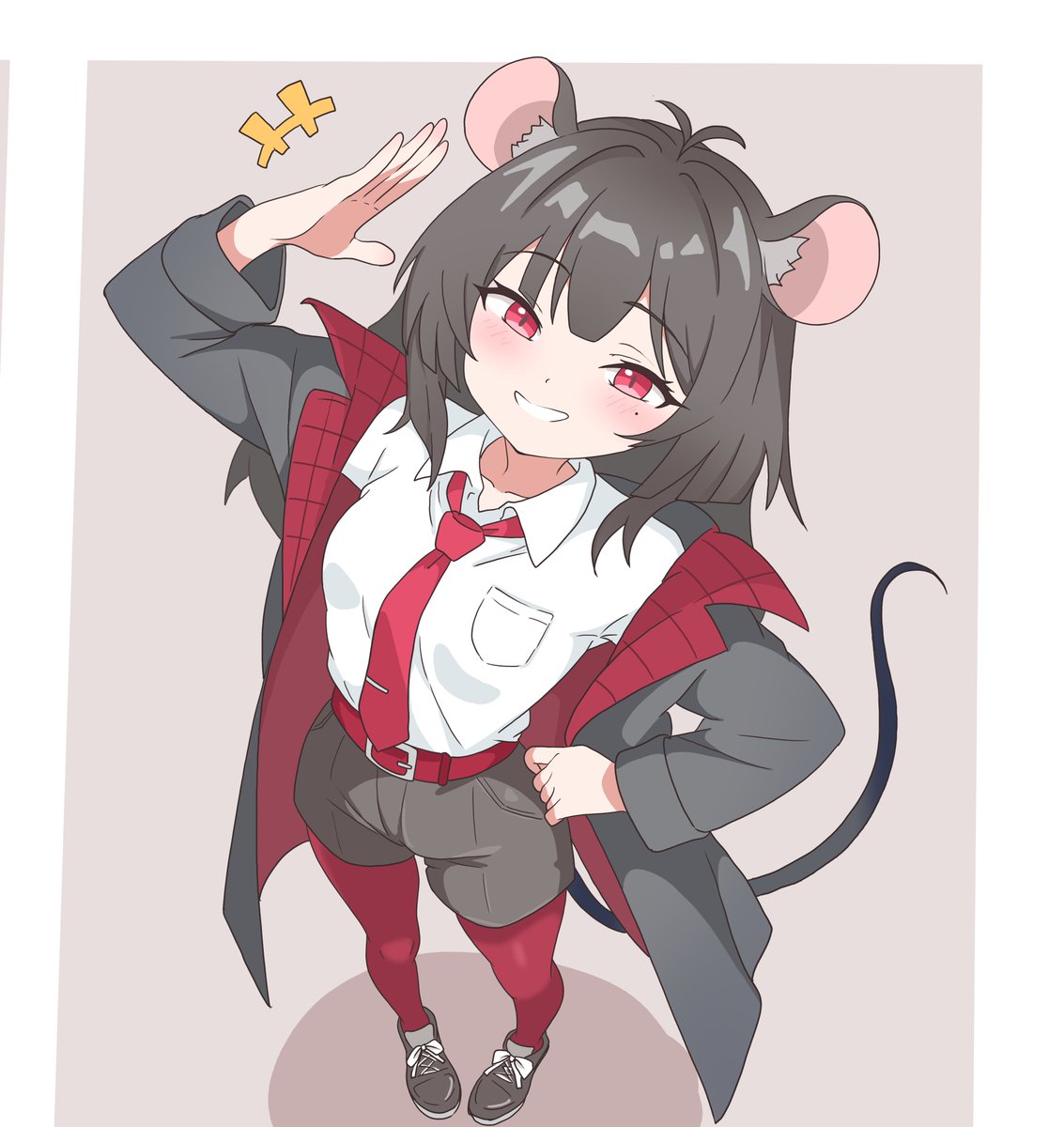 anemone_nasu's tweet photo. おすけぶごいりゃーありがとうございましあ！
ご依頼者様のOC「Roxie」ちゃんですしあ！ https://t.co/gF5TFP1ZVV