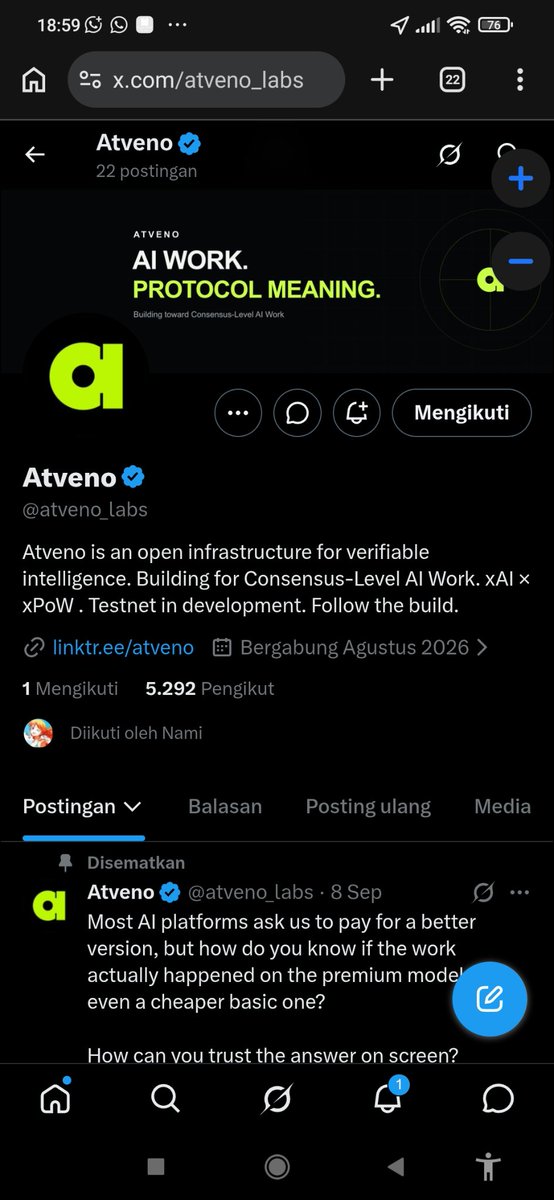YanuarRahmade's tweet photo. @Bang_Garrx @atveno_labs @HaloFi_Global Done https://t.co/gf8IYFKBKI