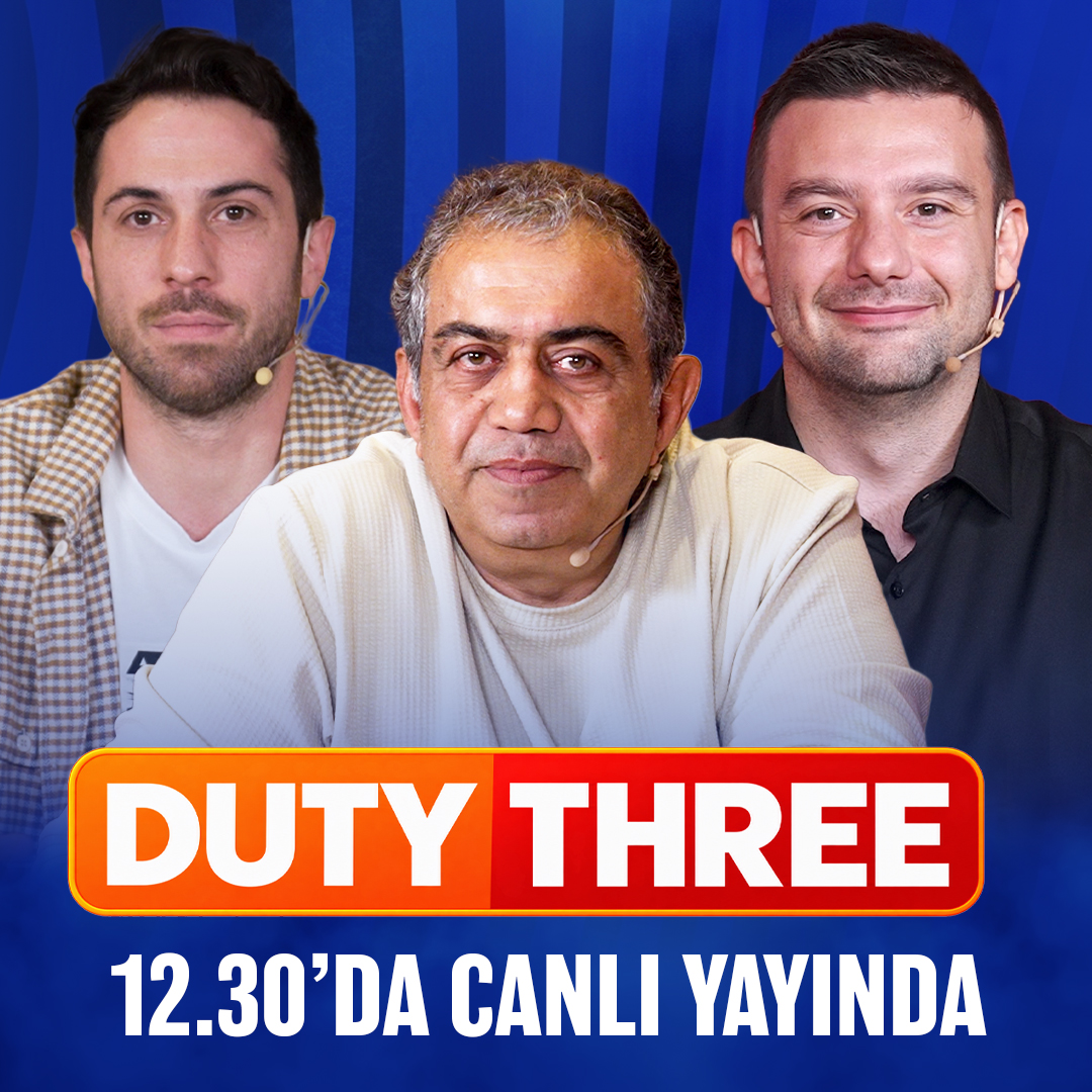 rafinetvspor's tweet photo. 📢 Duty Three, saat 12.30'da canlı yayında!

🦁 Galatasaray'ın Barcelona sınavı
🗯️ Real Madrid'in isyanı
🔥 Liverpool - Manchester City

🎙️ @timblnt &amp; @dorukeskin &amp; @KorayGok

📱 Canlı yayın linki: https://t.co/CTJ7ezqwOF https://t.co/bcjON9Y7yQ