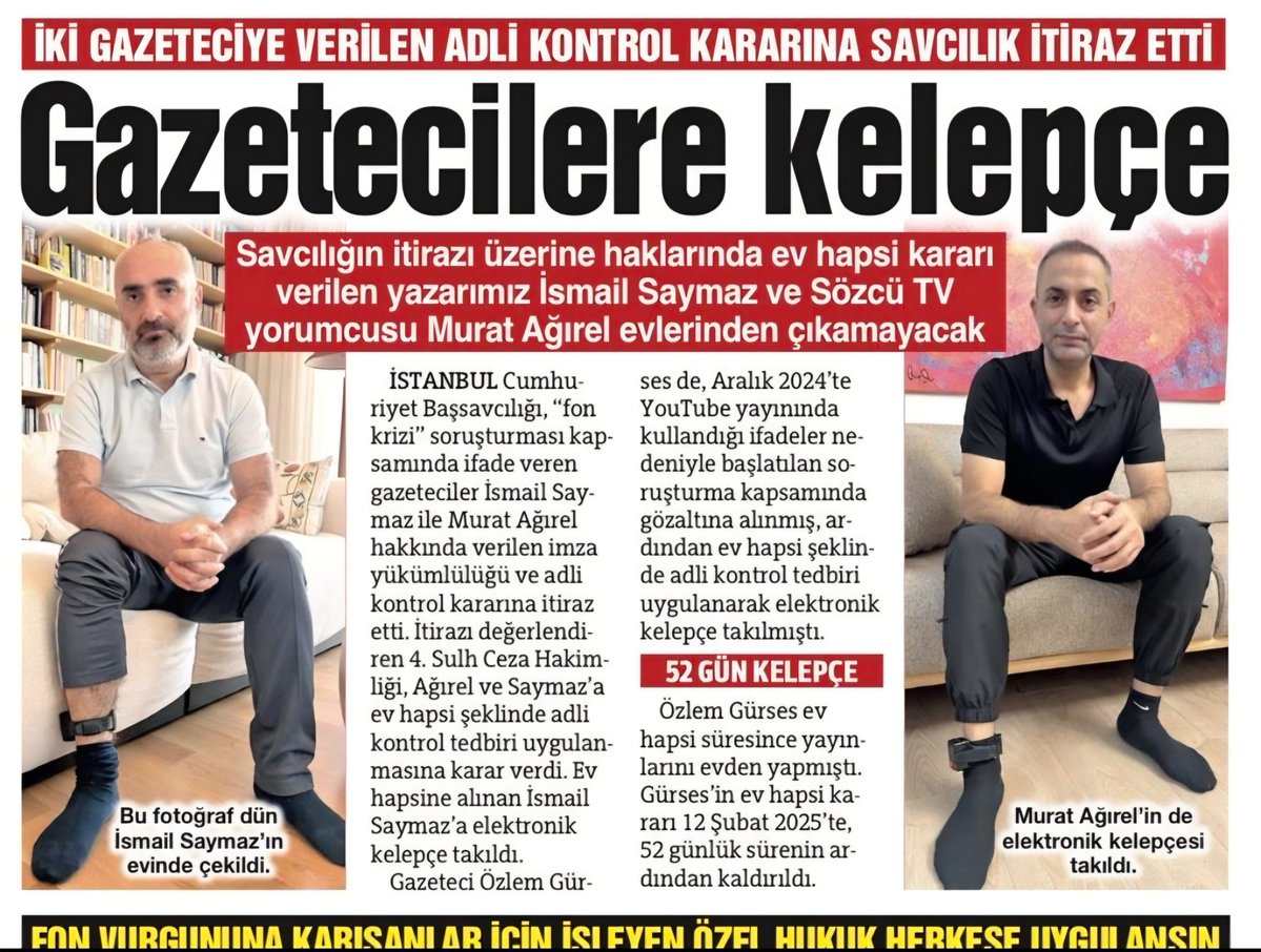 olala00077's tweet photo. Fon Vurgunu Soruşturması için
"Ucu nereye giderse gitsin!" dediler,

bir ucu İsmail Saymaz'a,diğer ucu Murat Ağırel'e gitti.
SİRK. https://t.co/D2krz6IwJl