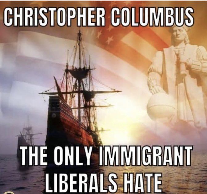 RogerJStoneJr's tweet photo. Happy Columbus Day https://t.co/idp10yOsqY