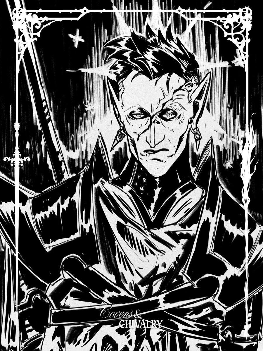 covensnchivalry's tweet photo. 🖤 CONTRIBUTOR SPOTLIGHT 🖤  

Astero
Artist
@/astero-art (on tumblr)

Keep an eye out for more creators behind the deck! 

#witches #knights #tarot #tarotcards #tarotproject #originalcharacters #zine #tarotcard #medieval #medievalfantasy #creative #creation #team #spotlight https://t.co/XivCKxSndv