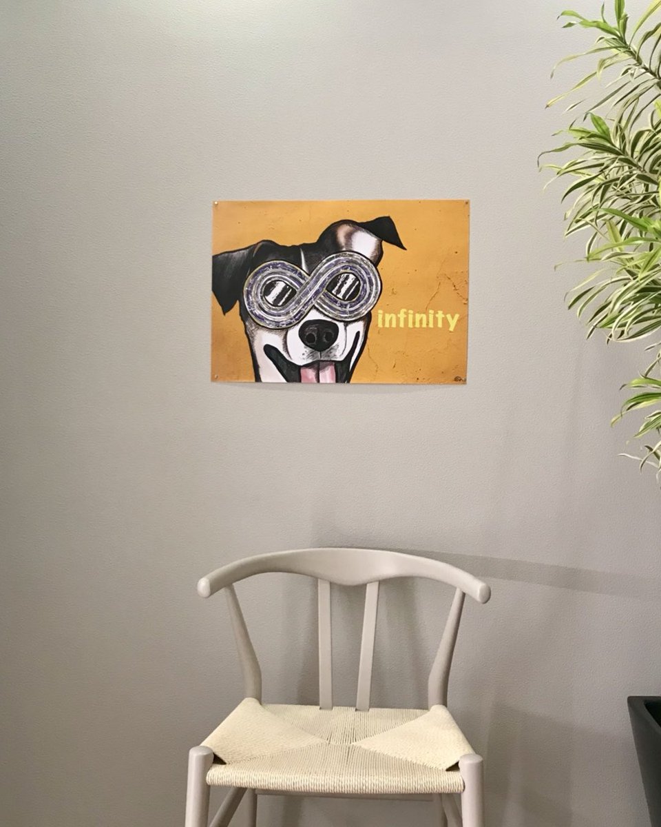 mawanotanimako's tweet photo. 「infinity」
無限に目のまわりを回ってる‥。
特に意味はございません😂
２枚目がイメージで３枚目が実際の写真です👍
#絵描きさんと繋がりたい
#イラスト好きと繋がりたい
#ポスター
#dog
#pop https://t.co/kCfBYn3y3h
