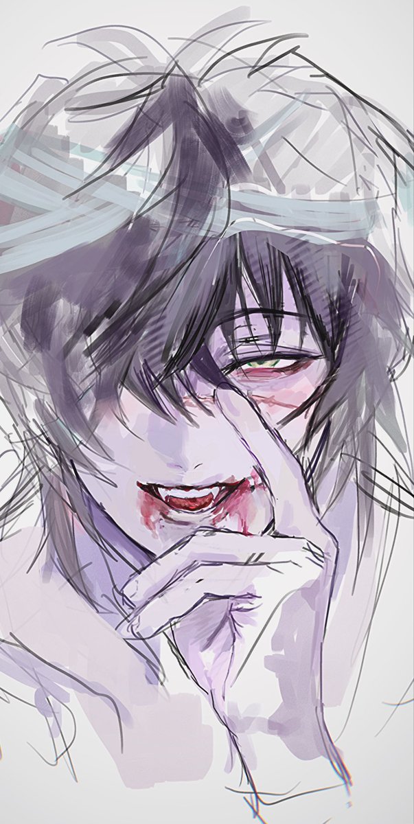 uz_836's tweet photo. 未完成絵再掲 https://t.co/6FhZSS27CP
