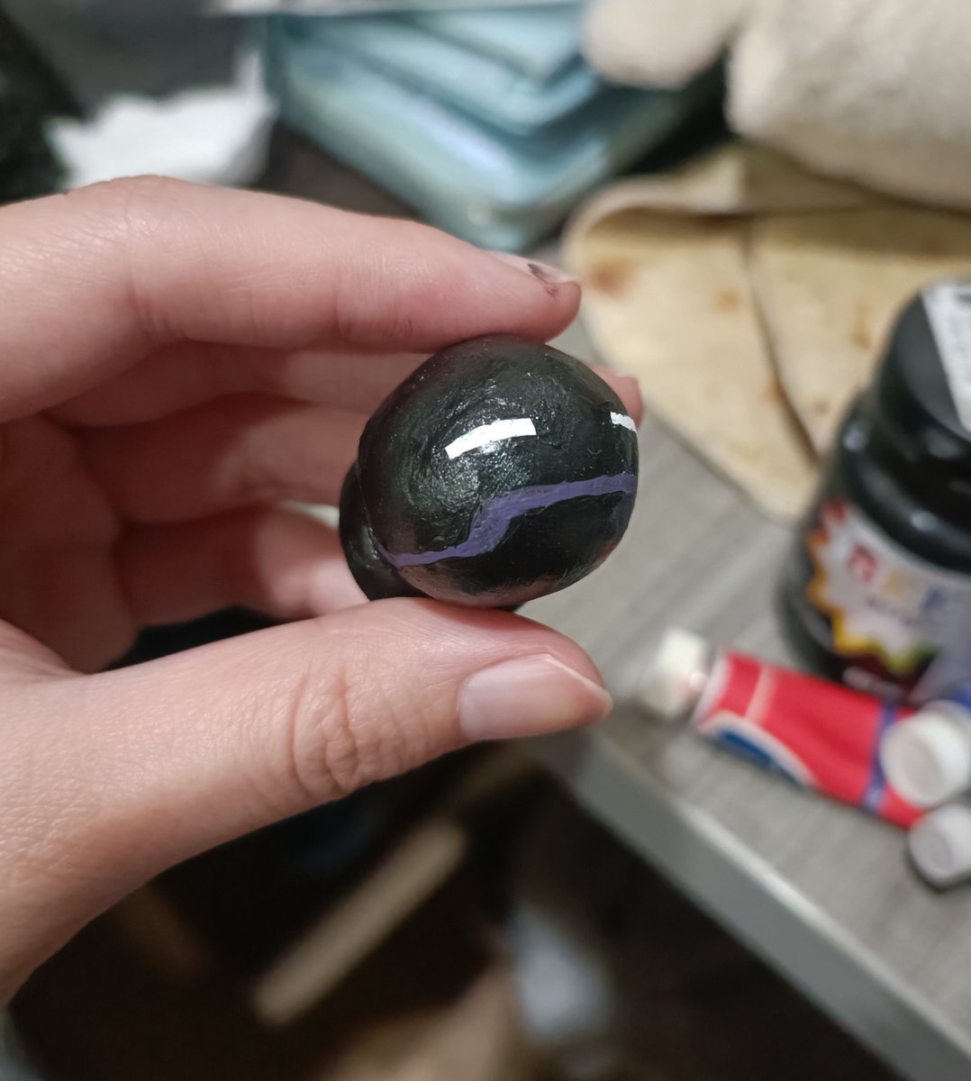 Monnekiakia26's tweet photo. I made mini Replica🥰🥰🖤💜✨✨ https://t.co/D392pDUcHt