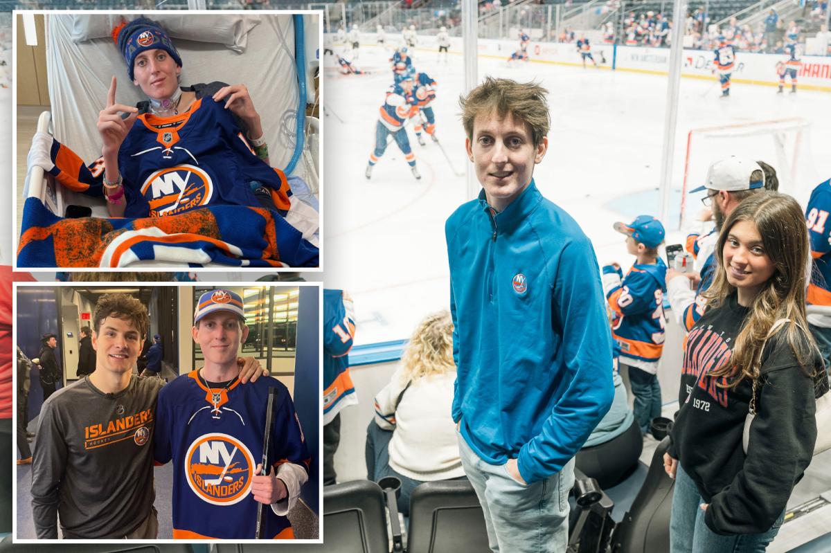 nypost's tweet photo. How Islanders helped superfan, 18, beat near-fatal rare cancer: 'Treated me like family' https://t.co/XfJaBzgFvL https://t.co/Ho83Z8tUDB