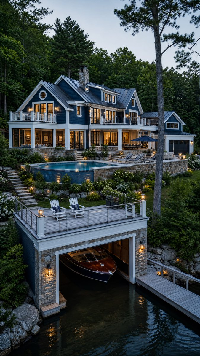 HOUSEPORN___'s tweet photo. You’d never leave. groceries? the boat. friends? the boat. therapy? also the boat 😂👌 https://t.co/WRZXTKpG7F
