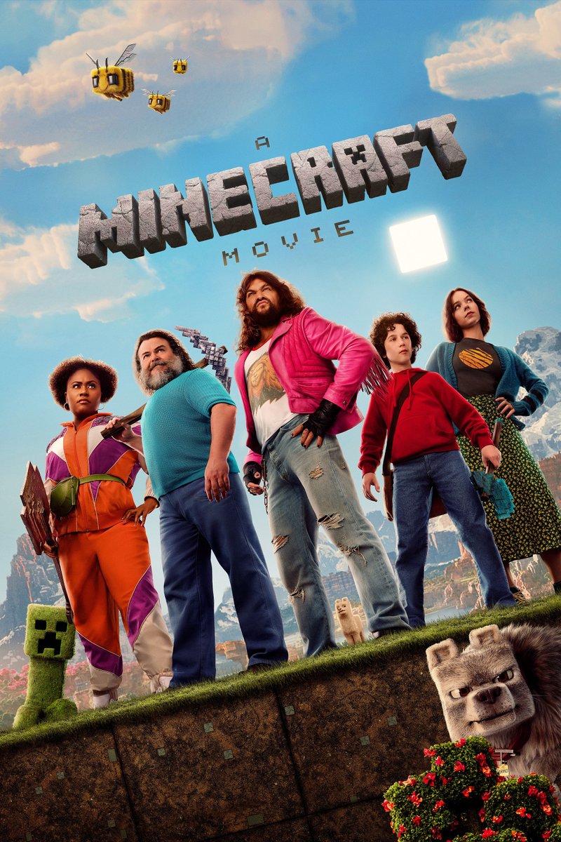 ScreenBarcode's tweet photo. A Minecraft Movie (2025) · barcode &amp; poster
directed by Jared Hess · 1h 41m

cast: Jason Momoa, Jack Black, Sebastian Eugene Hansen, Emma Myers, Danielle Brooks, Jennifer Coolidge, Rachel House, Jemaine Clement, Matt Berry, Kate McKinnon https://t.co/e6dPW04N0S