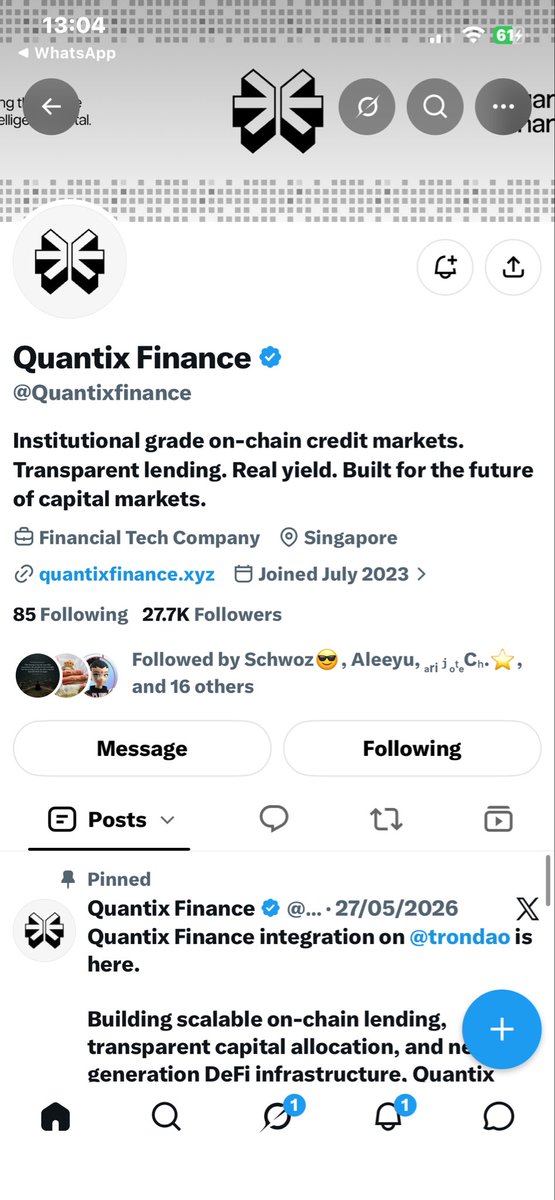 arceskayel's tweet photo. @Quantixfinance @token2049 @F1 @Max33Verstappen @MEXC TRfRJfJRwrTNj6Nx1QrZDXFVx9RCjyUVJZ https://t.co/Oq1sE4WVZA