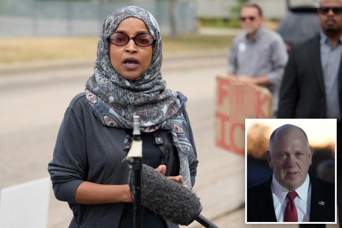 nypost's tweet photo. Rep. Ilhan Omar's DC home raided by DHS as part of probe into Dem's immigration paperwork https://t.co/Pu9Ow3OcDB https://t.co/ww5RVuKeDL