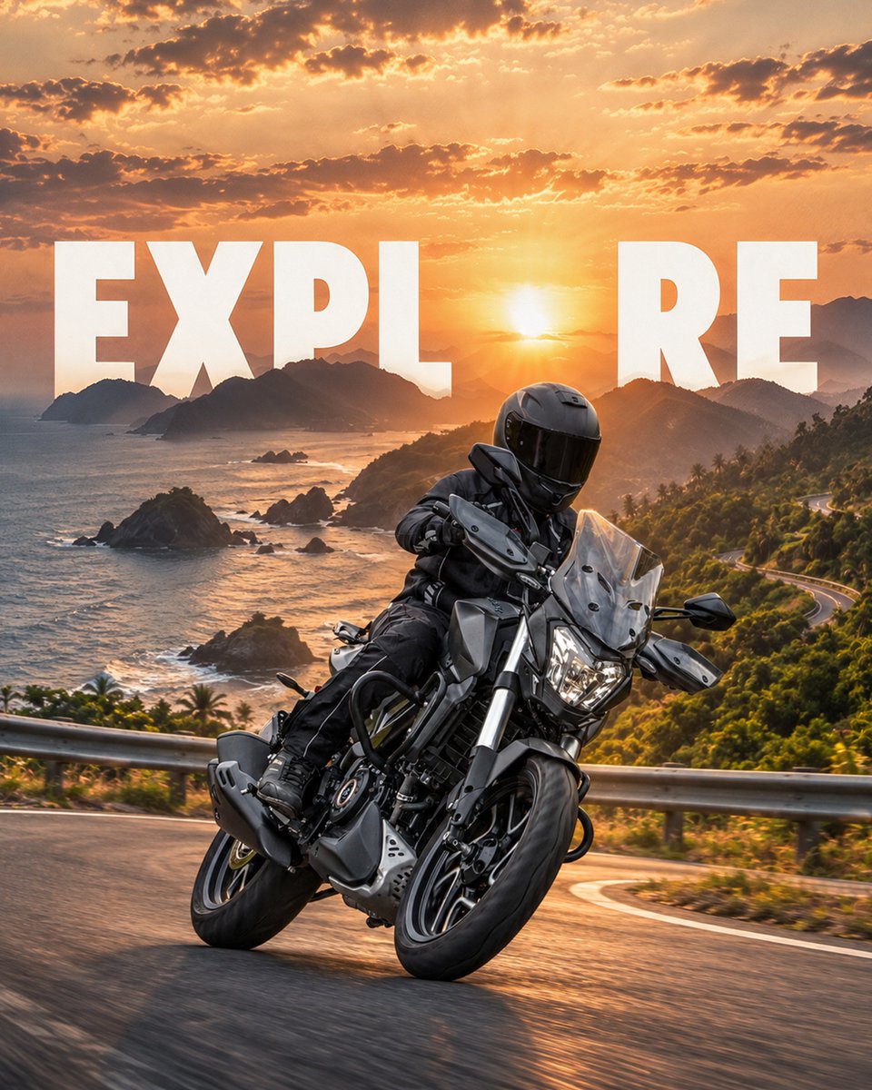 BajajDominar's tweet photo. Monday Blues?

Time to EXPLORE, hit new ROADS and ESCAPE the routine.

#Dominar #DominarRides #MondayBlues #DontHoldBack https://t.co/bSO1uNKXsl